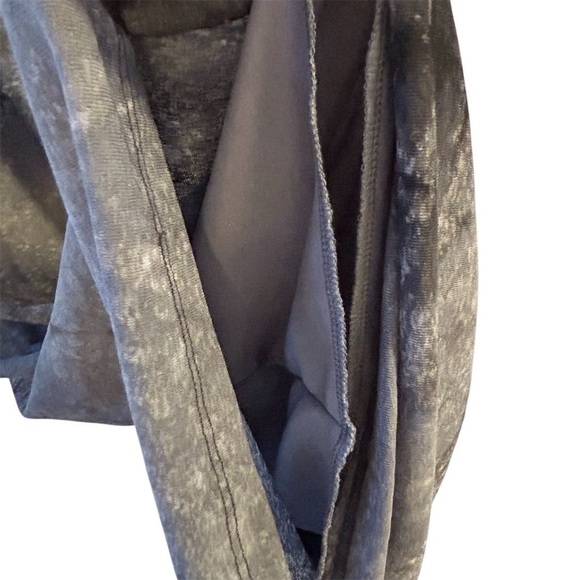 Lovely Day Women's Gray Tie Dye Long Kimono Cardigan and Sleeveless Dress Size L - Picture 14 of 15